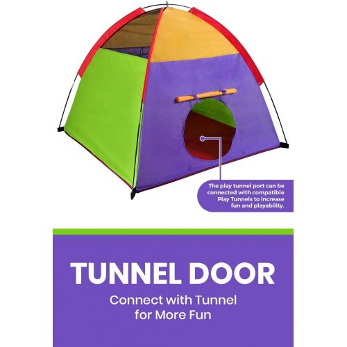  [아마존베스트]Alvantor Kids Tents Indoor Children Play Tent For Toddler Tent For Kids Pop Up Tent Boys Girls Toys Indoor Outdoor Playhouse Camping Playground 8010 Rainbow 48”x48”x42