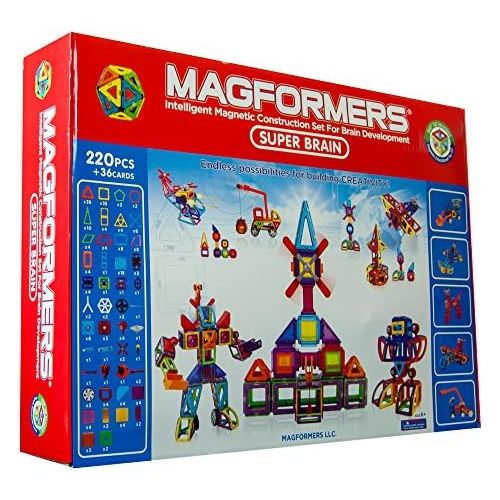  Magformers Deluxe Super Brain Set (220-pieces)