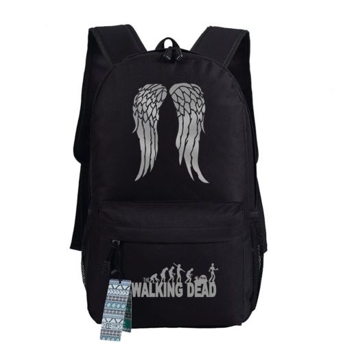  Telacos The Walking Dead Cosplay Casual Bag Backpack School Bag Luminous Bag 18 Choices