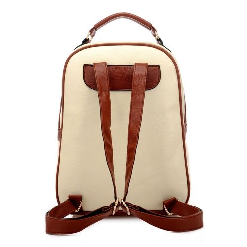  Besthome Fashion Vintage Women Girls PU Leather Backpack Fashion School Rucksack Shoulder Bag