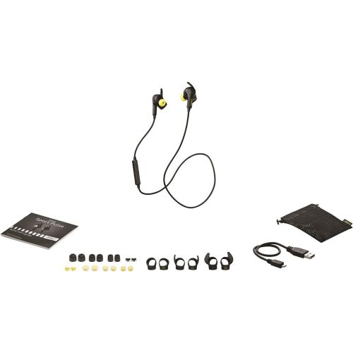 자브라 Jabra Sport Pulse Special Edition Wireless Bluetooth Stereo Earbuds with Built-in Heart Rate Monitor, Black