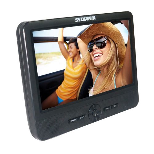  Sylvania SDVD9805 9-Inch Portable DVD Player, Dual Screen