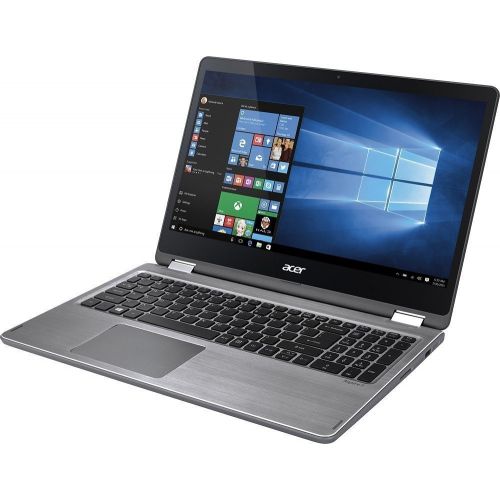 에이서 2017 Acer 360° Flip 2-in-1 15.6 Full HD IPS Touchscreen Laptop, 7th Gen Intel i5-7200U 2.5GHz Processor, 8GB DDR4 RAM, 1TB HDD, 802.11AC, USB Type-C, HDMI, Bluetooth, Webcam, Backl