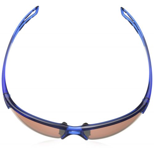 아디다스 Adidas adidas Raylor 2 L Non-Polarized Iridium Oval Sunglasses, Transparent Blue, 65 mm