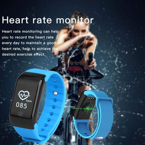  Admier Fitness Tracker Herzfrequenz-Fitness-Wristband Smart Watch Waterproof IP67 Activity Tracker Blutdruck Smart Armband Stopwatch Sport Pedometer,Green