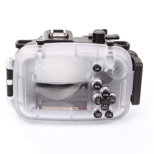  MEIKON Fotga 40m 130ft Waterproof Underwater Diving Camera Housing Case for Sony A5000 with 16-50mm Lens Camera