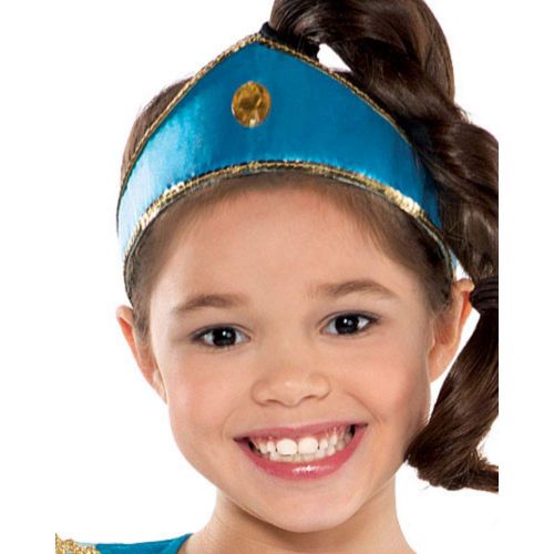  SUIT YOURSELF Suit Yourself Aladdin Jasmine Costume for Girls, Includes a Detailed Shirt, Harem Pants, and a Headband