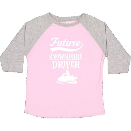  inktastic Future Snowmobile Driver Snowmobiling Toddler T-Shirt