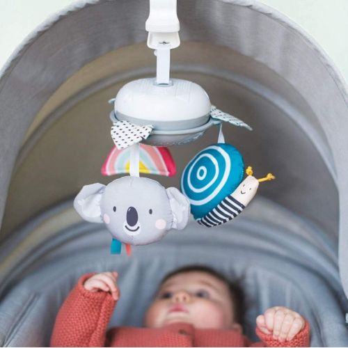  Taf Toys Koala Mobile On-The-Go | Parent and Baby’s Travel Companion, Keeps Baby Relaxed While Strolling, for 0 Months and Up