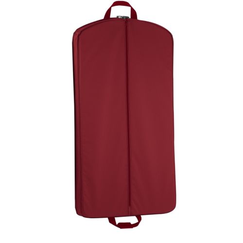  Wally Bags WallyBags 40 Suit Length Garment Bag with Pockets, Red