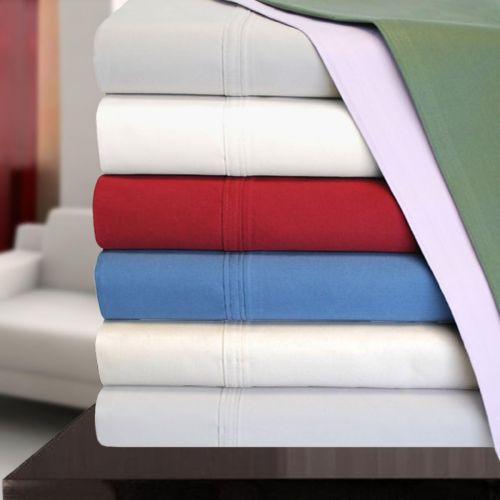  Superior 800 Thread Count, 100% Cotton, 6-Piece King Bed Sheet Set ( BONUS Pillowcases ) Solid, White