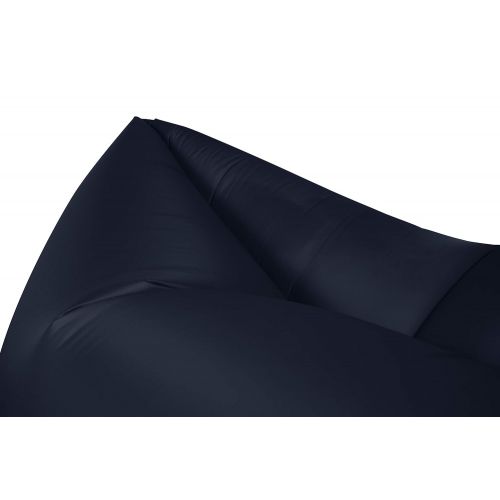  Fatboy Lamzac The Original Version 2 Inflatable Lounger with Carry Bag - Dark Blue