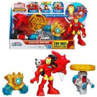 Playskool Heroes Marvel Super Hero Adventures Action Gear Iron Man Figure