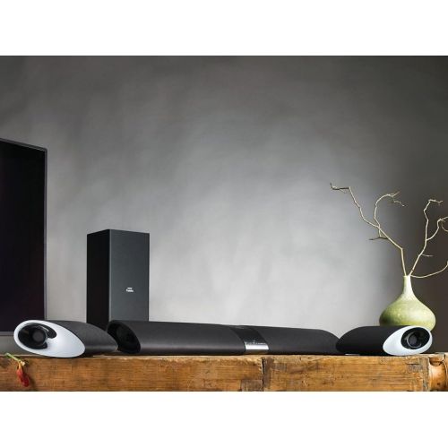 필립스 MEGACRA Philips Fidelio Premium SoundBar Home Theater HTL7180F7 (Pair, Black) (Discontinued by Manufacturer)