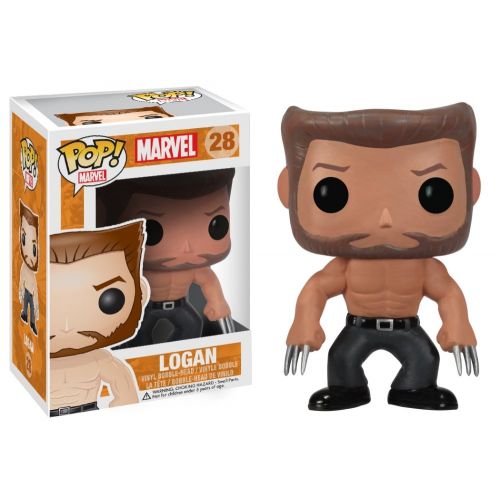 펀코 FunKo Funko POP Marvel: Logan Wolverine Bobble Figure