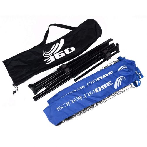  Ttbero ttbero Tennis Nets, Professional Badminton Net 10’ x 5’ Portable Tennis Volleyball Net Adjustable Height with Carry Bag for Competition Training, Indoor Outdoor Use with StandFram