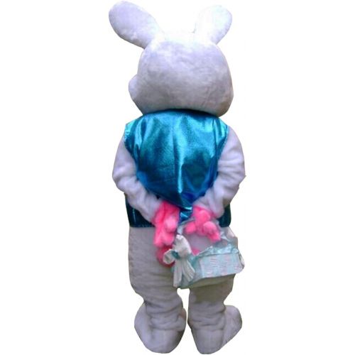  Huiyankej huiyankej HYKJ Bunny Mascot Costume Easter Bunny Costume Adult