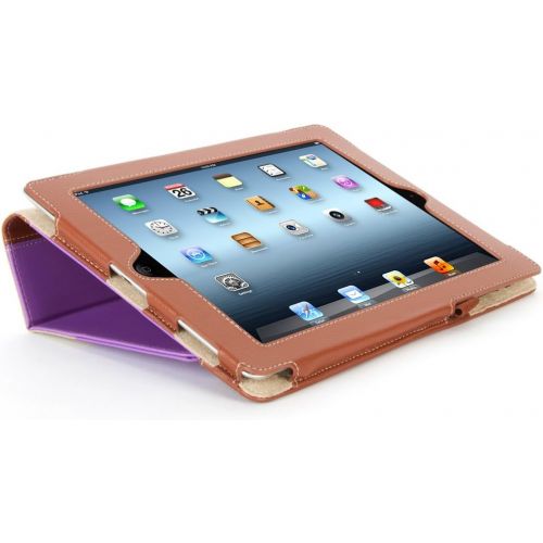  Visit the Griffin Technology Store Griffin Purple/Brown Protective Folio for iPad 2, iPad 3, and iPad (4th gen)