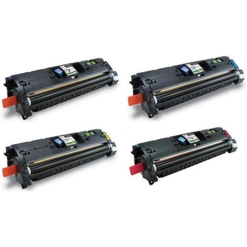  Amsahr EP -87BK High Yield Remanufactured Replacement Canon Toner Cartridge for Select PrintersFaxes - 1 Black 3 Color