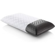 MALOUF Z Zoned Dough Memory Foam Bed Pillow Infused with Bamboo Charcoal - 5-year Warranty - King