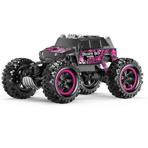  Aodatu Rc Trucks 4WD RC Car Off Road Remote Control Car 1:14 Climbing Car 2.4Ghz 4WD Monster Truck Remote Control Truck Automatic Tipping Function Four-Wheel Drive Cool Searchlight With W