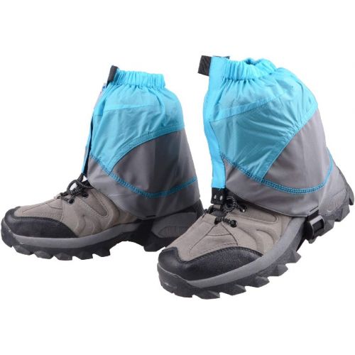  [아마존베스트]Azarxis Gaiters Low Gators Snow Ankle Gaiters for Women & Men & Youth Outdoor Hiking Walking Backpacking Lightweight Waterproof Adjustable Sand Proof