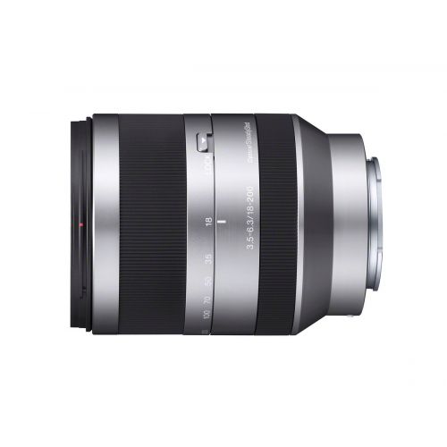 소니 Sony Alpha SEL18200 E-mount 18-200mm F3.5-6.3 OSS Lens (Silver)