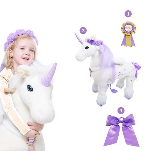  PonyCycle Official Store 2018 Riding Horse-K41 Unicorn Medium for Age 4-9