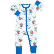 Bonds Baby Wondersuit 2 Way Zipper Sleep/Play Fold Over Feet/Cuffs Footies