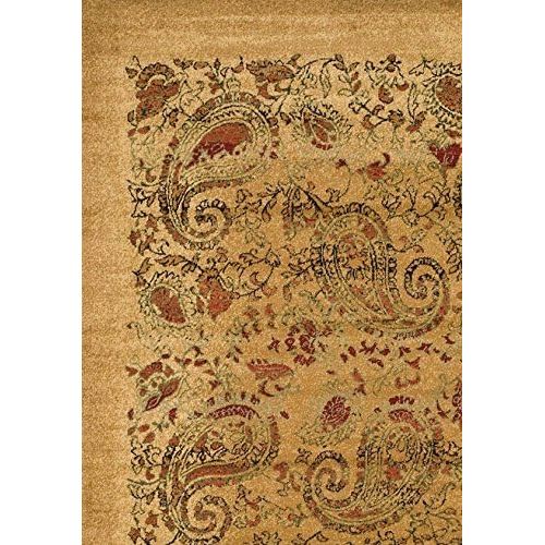  Safavieh Lyndhurst Collection LNH224A Traditional Paisley Beige and Multi Area Rug (4 x 6)