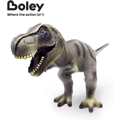  Visit the Boley Store Boley Jumbo Monster 22 Soft Jurassic T-Rex Toy - Big Educational Dinosaur Action Figure, Designed for Rough Play - Dinosaur Party Toy, and Toddler Dinosaur Gift