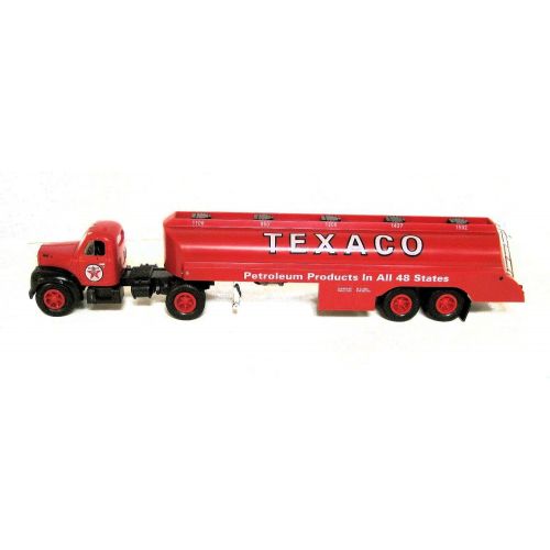  JMT Replicas 1958 B Model Mack Tanker Plastic Toy Truck with Texaco Logo, Special Edition Coin Bank