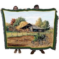 Pure Country Weavers End of Harvest Blanket Tapestry Throw