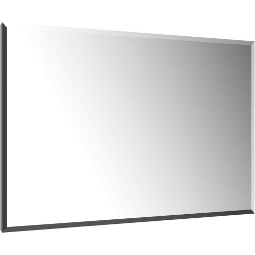  Mirrorize AMACTCM44 Beveled Vanity Wall Mirror, 18 x 24, Clear