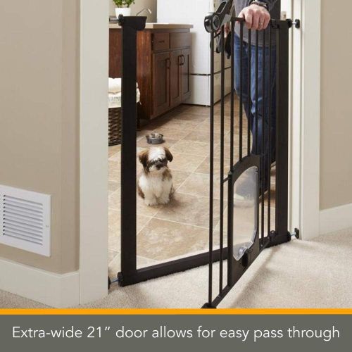  North States Extra Tall Deluxe Easy-Close Pressure Mounted Pet Gate