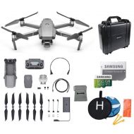 DJI Mavic 2 Pro Fly More Kit Combo Drone Quadcopter Bundle with 128GB MicroSDXC Card Supports 4K Video, Choose Options Accessories