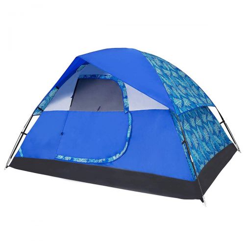 콜맨 Alvantor Family Camping Tents 4 People Waterproof Tents Easy Setup 9 x 7 Patent Oak Printing Xplorer Tribe Tent