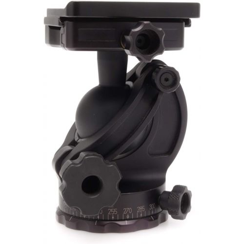  Acratech Ultimate Ballhead with Quick Release,  Detent Pin, with Left Sided Rubber Main, and Pan Knobs, Supports 25 lbs.