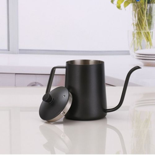  MagiDeal Kaffeekessel,Wasserkessel aus Edelstahl - Kaffee, Tee & Espresso Kaffee Kessel - Kaffeekanne Teekanne 600ml