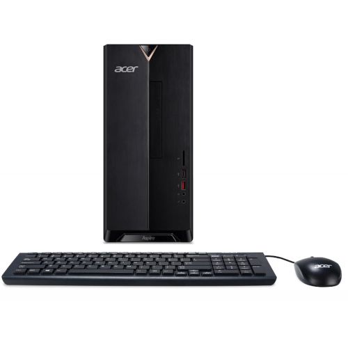 에이서 Acer Aspire TC-885-UR16 Desktop, 8th Gen Intel Core i7-8700, 8GB DDR4, 1TB HDD, 8X DVD, 802.11ac WiFi, Windows 10 Home