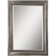 Intelligent Design Classic Oversize Silver Mirror | Wall Floor Leaner Huge