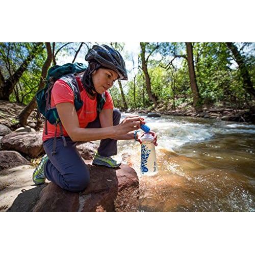  [아마존베스트]Katadyn BeFree 1.0L Water Filter, Fast Flow, 0.1 Micron EZ Clean Membrane for Endurance Sports, Camping and Backpacking