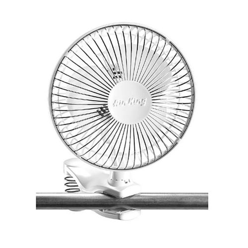 Comfort Air King 6 Inch Commercial 120V Personal Clip On Fan Air Circulator (8 Pack)
