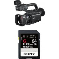Sony PXW-Z90V 4K HD Compact NXCAM Camcorder with Sony High Performance 64GB Memory Card
