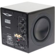 Earthquake Sound MiniMe-P63 Compact 6.5-inch Powered Subwoofer with Dual Passive Radiators, Piano Black