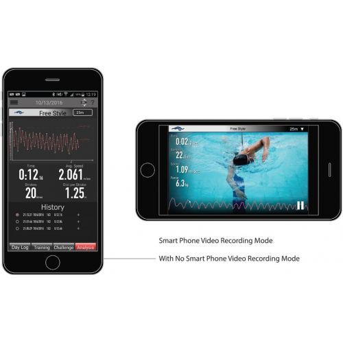  NSD Swim Trainer System :: Includes Swim Tracker Device, Swim Belt, 2 Swim Tethers, USB Charging Cable & User Guide :: Tracks, Logs & Analyzes Speed, Strokes & More Via iOS & Andro