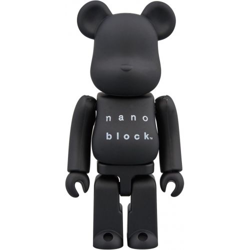 메디콤 Medicom Bearbrick x Nanoblock 100% Bearbrick Toy Figure and Building Set