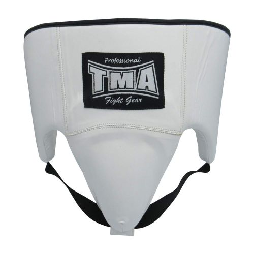  TMA Groin Guard MMA Abdo Guard Adult Boxing Groin Cup Abdominal Protector Jock Strap Muay Thai (Large)