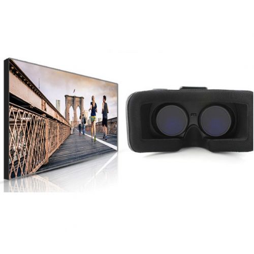  AYI 3D VR Glasses, White Plastic (ABS) Virtual Reality Glasses, GameThe Film 4.7-6.0 Inch Smartphone