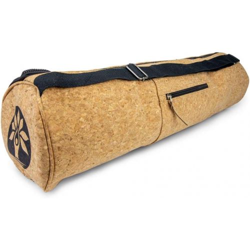  Yoloha Yoga Yoloha Cork Premium Yoga Mat Bag, Keeps Your Mat Dry, Clean and Portable - Strong, Sustainable, Soft, Durable,, Premium, Handmade, Moisture Resistant
